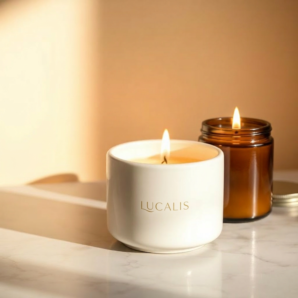 Blanc Ceramic Soy Candle